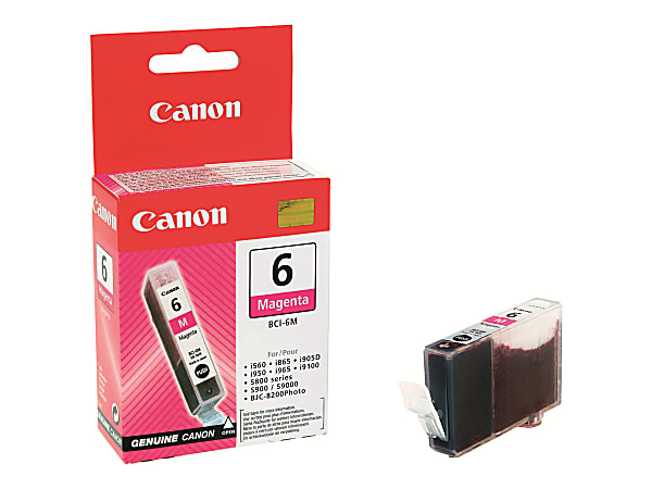 Canon&reg; BCI-6M Magenta Ink Tank, 4707A003