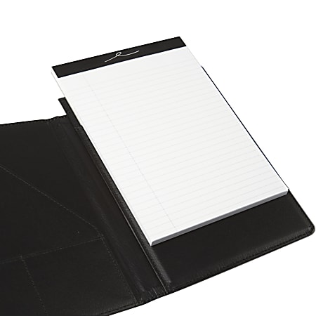 Personalized leather notebook journal refillable 5x8, legal pad