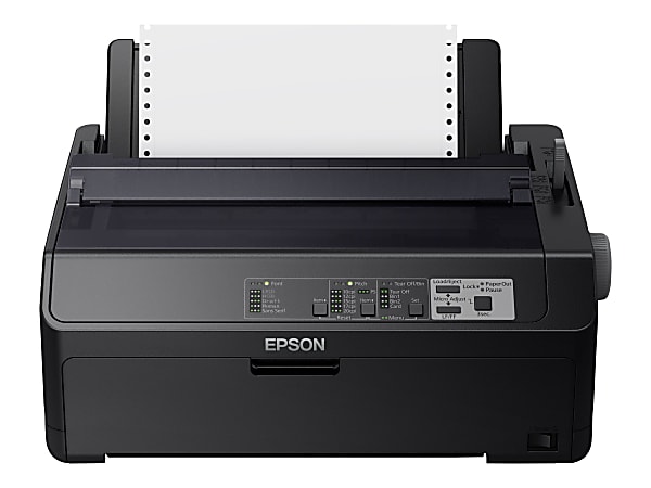 Epson FX-890II 9-pin Dot Matrix Printer, Monochrome, Energy Star, C11CF37202