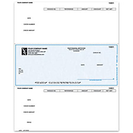 Custom Laser Accounts Payable Checks For DACEASY®, 8 1/2" x 11", 2-Part, Box Of 250