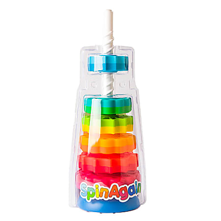 Fat Brain Toy Co. SpinAgain, Multicolor