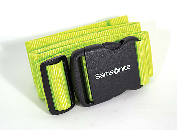 Samsonite Adjustable Luggage Strap Assorted Colors No Color Choice