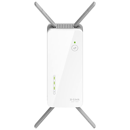D-Link DAP-1860 IEEE 802.11ac 2.54 Gbit/s Wireless Range Extender - 5 GHz, 2.40 GHz - 328.1 ft Maximum Indoor Range - MIMO Technology - 1 x Network (RJ-45) - Wall Mountable