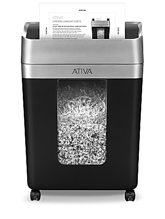 Ativa Shredder Lubricant Sheets Pack Of 12 Sheets - Office Depot