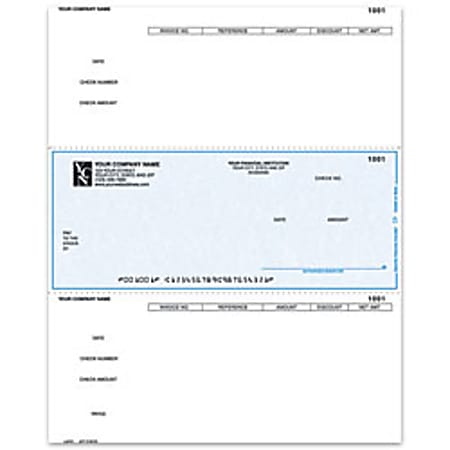 Custom Laser Accounts Payable Checks For DACEASY®, 8 1/2" x 11", Box Of 250