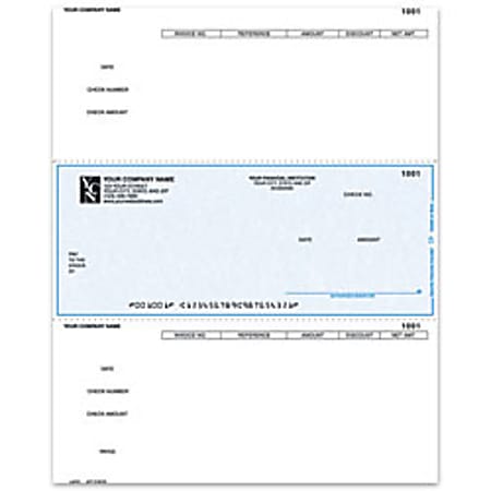 Custom Laser Accounts Payable Checks For DACEASY®, 8 1/2" x 11", Box Of 250