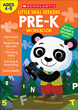 Scholastic® Little Skill Seekers: Pre-K Workbook