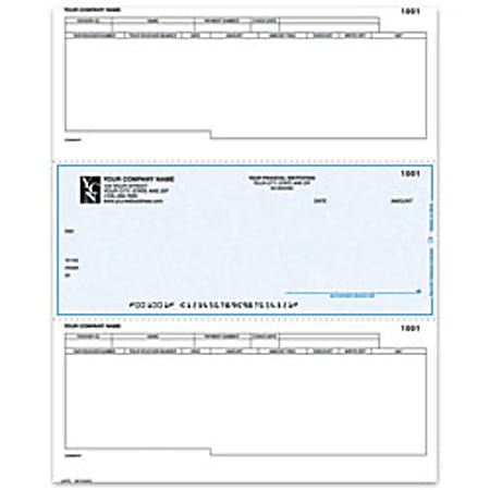Custom Laser Accounts Payable Checks For Dynamics®/Great Plains®/Microsoft®, 8 1/2" x 11", Box Of 250