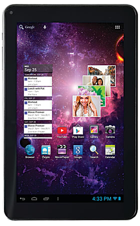 Apex AP-GS918 Tablet, 9" Screen, 8GB Memory, 8GB Storage, Android 4.1 Jelly Bean
