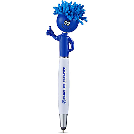 Custom Thumbs Up Moptoppers® Screen Cleaner With Stylus