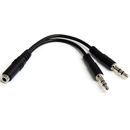 Headphone splitter adapter sales