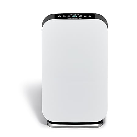 Alen True HEPA BreatheSmart 45i Odor Air Purifier, 800 Sq. Ft. Coverage, 25"H x 15"W x 8-1/2"D, White