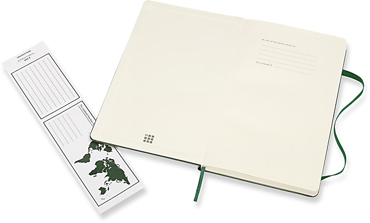 Moleskine Classic Hard Cover Notebook Large 5 x 8.25 Ruled 240