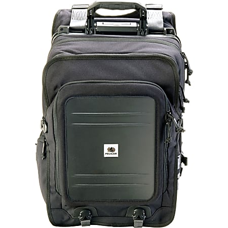 Pelican Urban Elite U100 Carrying Case (Backpack) for 17" Notebook, iPad, Tablet PC, Travel Essential, Document, Bottle - Black