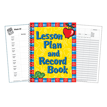 Eureka Lesson Plan And Record Books, Pack Of 3