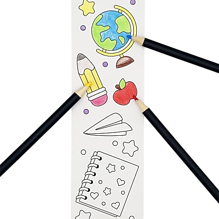 Little Yellow Bicycle Bookmark Coloring Pad Giraffe Pad Of 24 Bookmarks ...