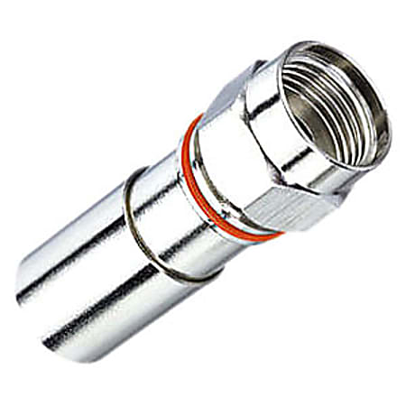 IDEAL Reg/Tri/Quad Compression Connector - 50 Pack - 1 x F Connector Audio/Video