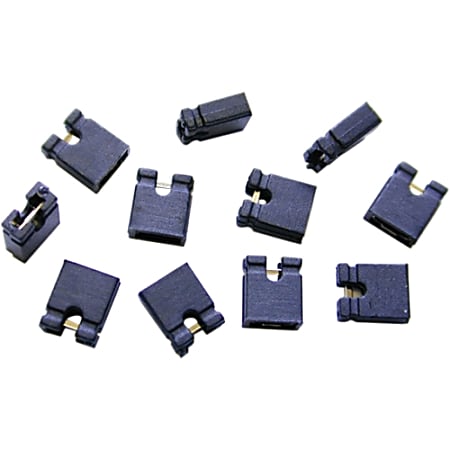 StarTech.com 2.54mm Standard Computer Jumper Caps - 100 Pack