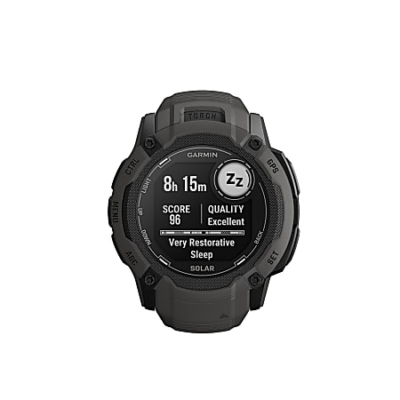 Garmin Instinct 2X Solar Smart Watch Graphite - Office Depot
