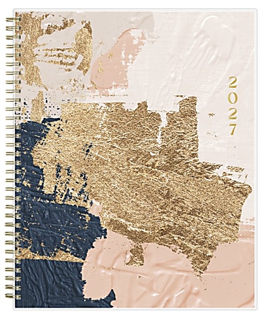 2027 Blue Sky Jelesa Weekly/Monthly Planning Calendar, 8.5x11, 0%, Clear PET, Jan–Dec, RY27