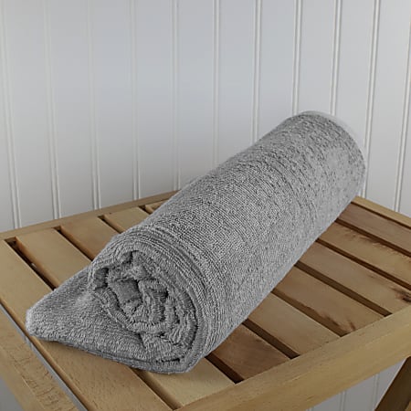 1888 Mills Fibertone Pool Towels Solid Gray Set Of 48 Towels