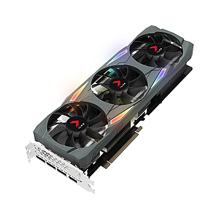 PNY GeForce™ RTX 3080 10GB GDDR6X XLR8 Gaming EPIC-X RGB Triple Fan Video Card, VCG308010TFXMPB