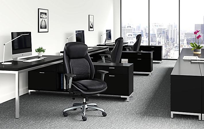 Shaquille ONeal Zethus Ergonomic Bonded Leather High Back