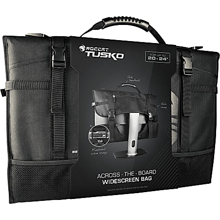 Roccat Tusko Carrying Case for 20 to 24 LCD Monitor - 15.6 Height x 22.6 Width x 2.4 Depth