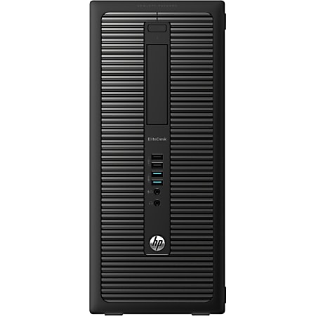 HP EliteDesk 800 G1 Desktop Computer - Intel Core i3 (4th Gen) i3-4130 3.40 GHz - 4 GB DDR3 SDRAM - 500 GB HDD - Windows 7 Professional 64-bit (English) upgradable to Windows 8 Pro - Tower - TAA Compliant