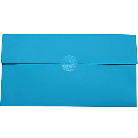 Tape Logic® Round Mailing Labels, DL709, 2 1/2", Clear, Roll Of 1,000