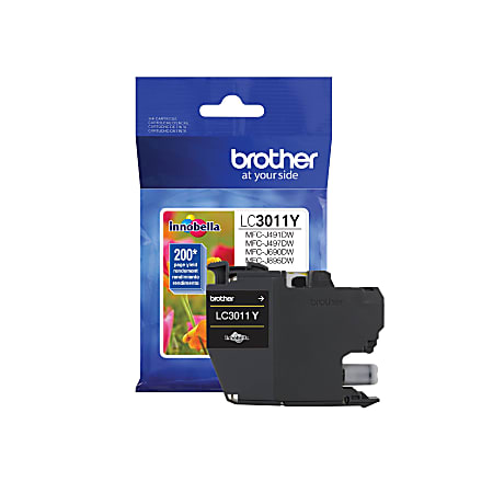 LC3011Y Ink, 200 Page-Yield, Yellow LC3011Y Ink, 200 Page-Yield, Yellow