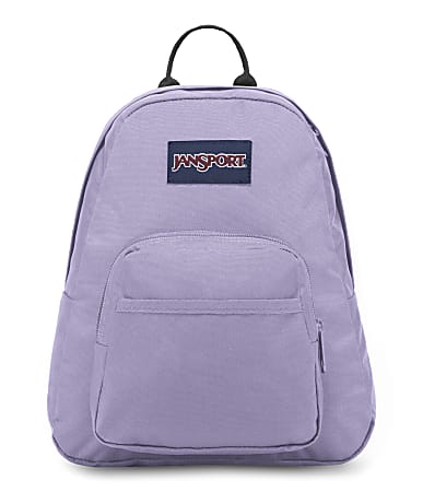 JanSport® Half Pint Polyester Mini Backpack, 4-1/8”H x 9-13/16”W x 11-1/4”D, Pastel Lilac
