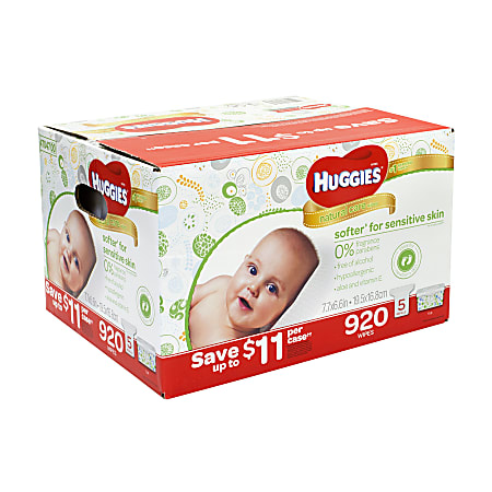 Huggies natural care wipes 920 best sale