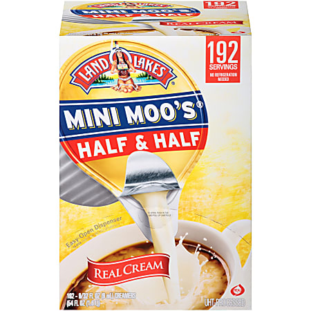 Single serve new arrivals half and half