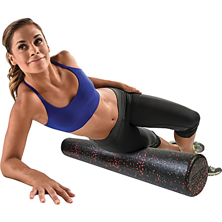 GoFit Pro Foam Roller 36 Inch Foam Office Depot