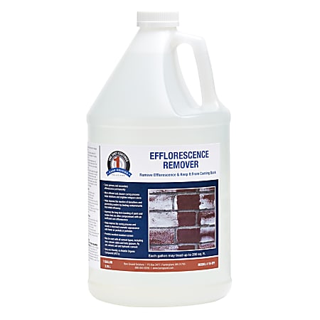 Bare Ground Solutions 1 Shot Efflorescence Remover, 128 Oz Bottle