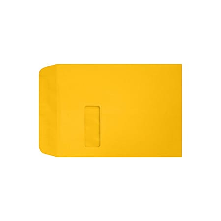 LUX 9 12 Open End Window Envelopes Top Left Window Self Adhesive ...