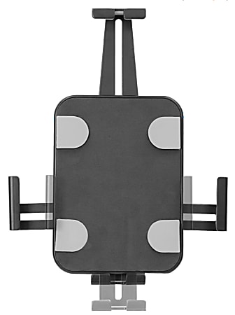 Mount-It! Anti-Theft Tablet Wall Mount For Tablets From 7.9” To 11”, 1-3/4”H x 5-3/4”W x 8-1/2”D, Black