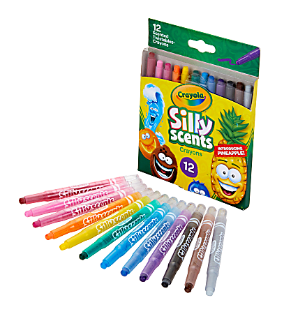 FunBlast Twist Crayons for Kids - 12 Pcs Crayon Set for Kids, Coloring Kit  for Kids, Crayon for Drawing and Painting for Kids, Art and Craft Kit,  Birthday Return Gifts for Kids (