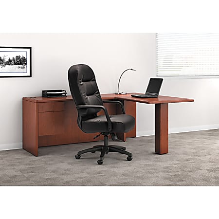HON Pillow Soft Ergonomic Bonded Leather Executive Chair With