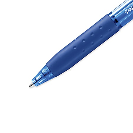 Paper Mate InkJoy 300 Ballpoint Stick Pen Blue Medium Dozen 1951341 
