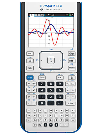 Texas Instruments Nspire CX II CAS Graphing Calculator