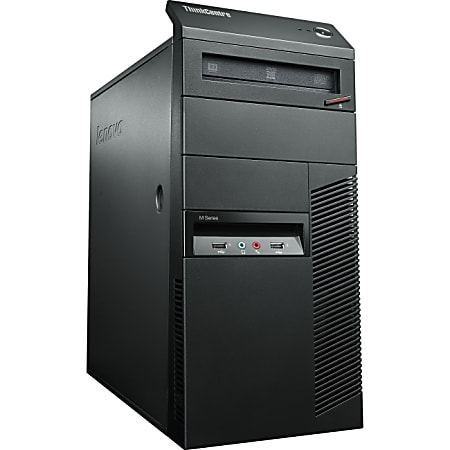 Lenovo ThinkCentre M92p 2992A2U Desktop Computer - Intel Core i5 i5-3550 3.3GHz - Mini-tower - Business Black
