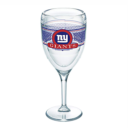 Tervis NFL Select Wine Glass, 9 Oz, New York Giants