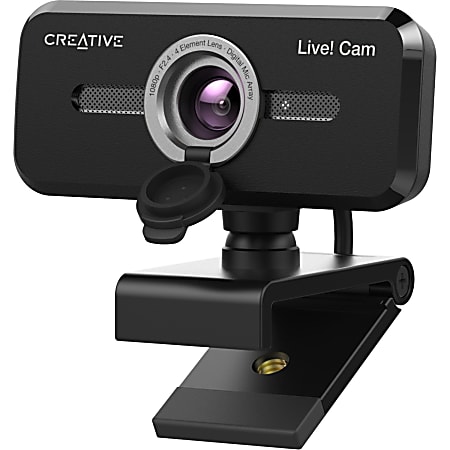 Creative Live Cam Sync 1080p V2 Webcam 2 Megapixel 30 fps Black