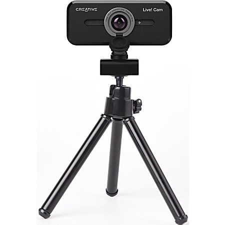 Creative Live Cam Sync 1080p V2 Webcam 2 Megapixel 30 fps Black USB 2.0 1  Packs 1920 x 1080 Video CMOS Sensor Microphone Computer Notebook Monitor -  Office Depot