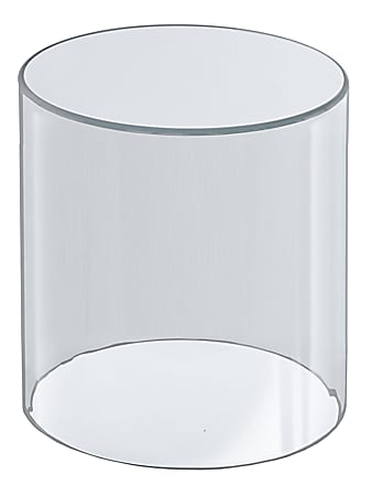 Azar Displays Acrylic Cylinder Riser Container, Medium Size,