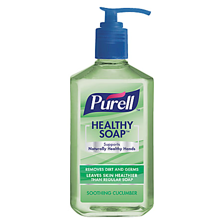 Purell® Healthy Gel Hand Soap, Soothing Cucumber Scent, 12 Oz Bottle