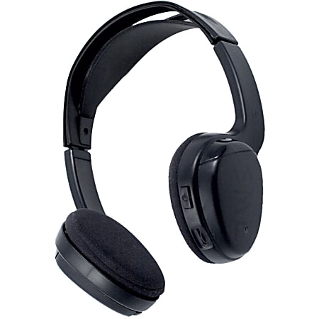 Power Acoustik Wireless Single 2 Channel IR Headphone - Stereo - Wireless - Infrared - Over-the-head - Binaural - Circumaural
