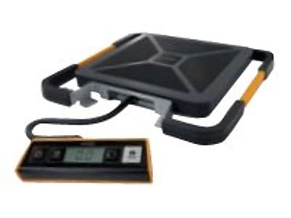 DYMO 400 lb Digital USB Shipping Scale, with Remote Display, Orange